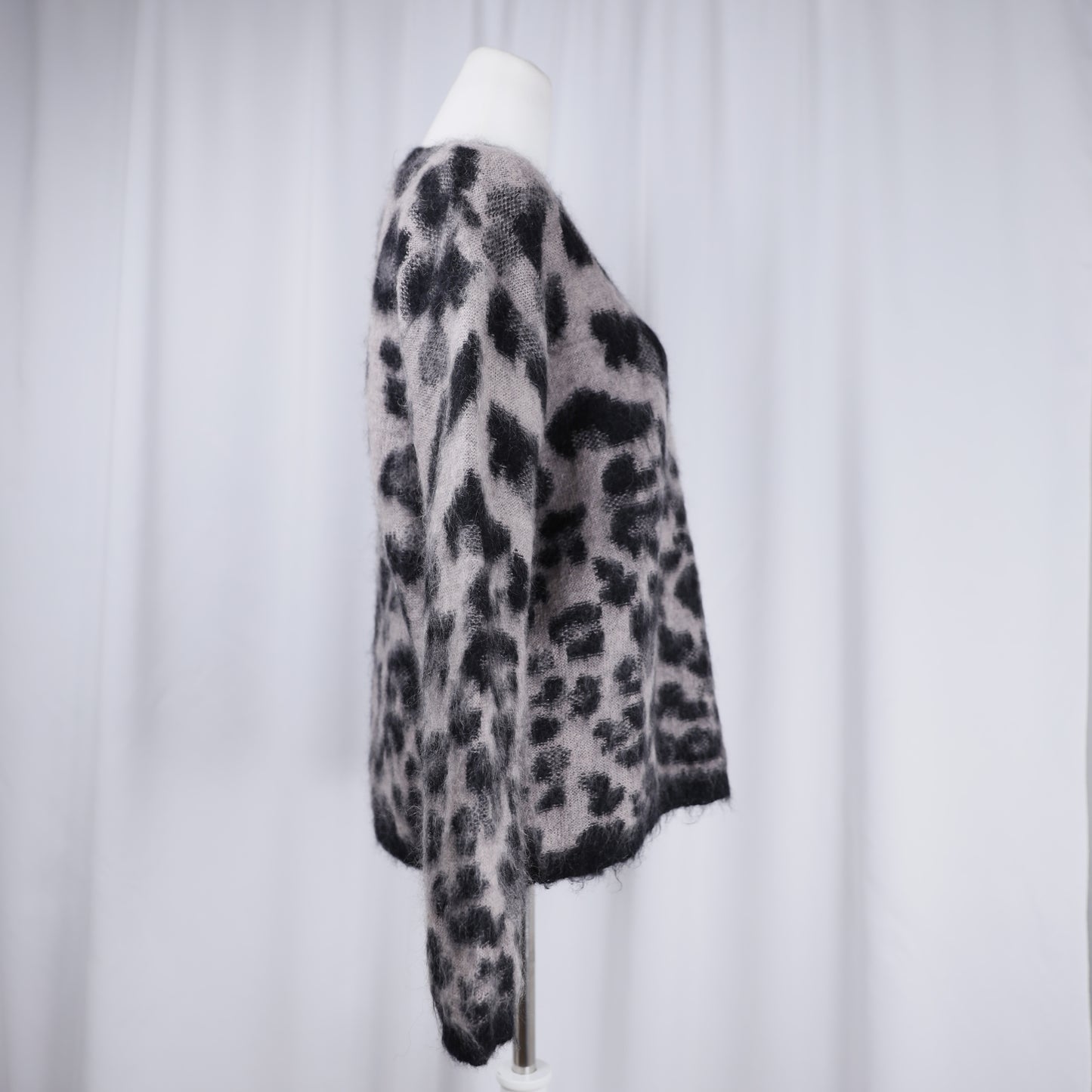 Luisa Cerano Pullover mit Leopardenmuster