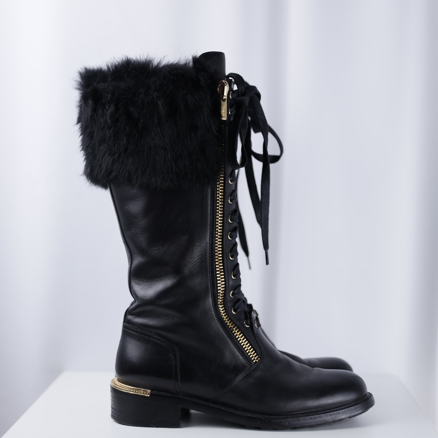 Salvatore Ferragamo Lederstiefel
