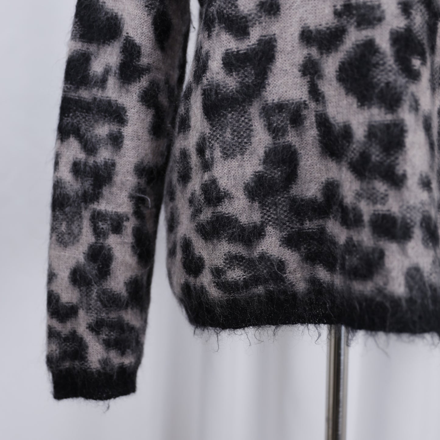 Luisa Cerano Pullover mit Leopardenmuster