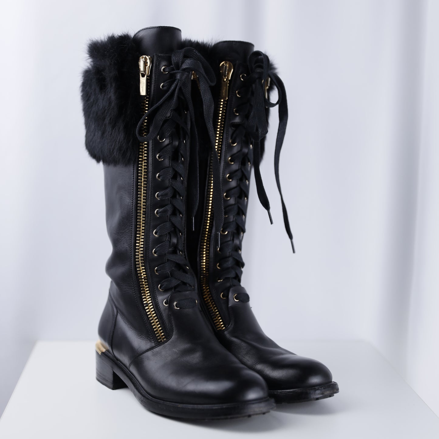 Salvatore Ferragamo Lederstiefel